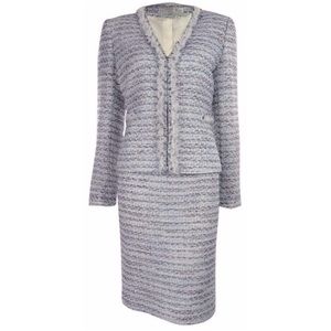 Tahari 2pc Boucle Suit